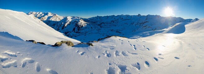 Sticker - Sunset in the Pyrenees