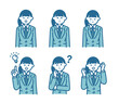 © Miyuki Omori - Female pose set in school uniform
