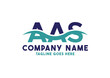 Letter AAS logo design vector template, AAS logo