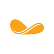 potato chips logo design element vector icon