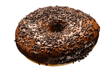 Wall Mural - Donut with chocolate glaze