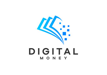 digital money logo design templates