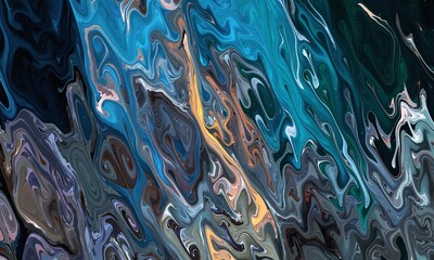 Wall Mural - Colorful abstract marble texture background. Modern backdrop illustration