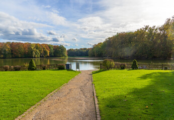 Canvas Print - Adenauerweiher in Köln