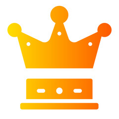 Sticker - crown king icon