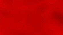 Abstract Red Background In Cut Paper Style. Cutout Red Wallpaper.