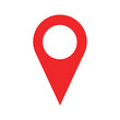 red map pointer icon transparent png