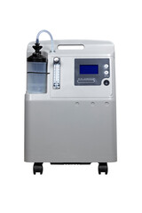 portable oxygen concentrator or oxygen generator, isolate, transparent background