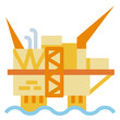 © luketaibai - oil platform flat icon