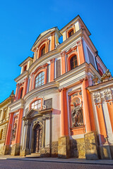 Canvas Print - St John Nepomuk Church in Kutna Hora, Czech Republic