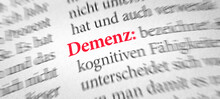 Wörterbuch Mit Dem Begriff Demenz