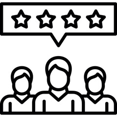 Poster - Customer Reviews Icon