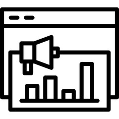 Wall Mural - Average Position Icon