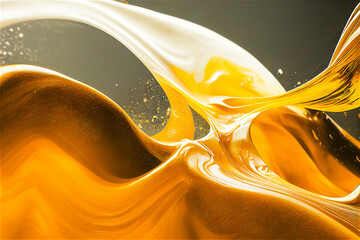 Wall Mural - Coffee caramel background