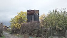 Large Water Tank In The Village