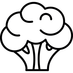 Sticker - Broccoli Icon