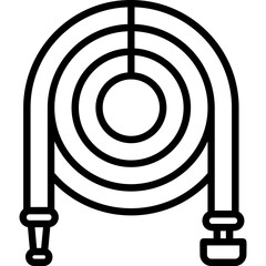 Sticker - Garden Hose Icon