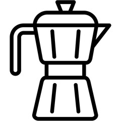 Canvas Print - Coffee Pot Icon