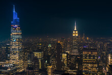 City Of New York At Night
