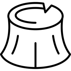 Sticker - Woodstump Icon