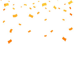 orange confetti