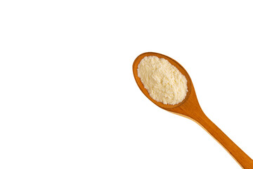 Poster - Powdered or dehydrated milk in the spoon