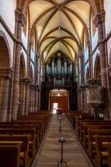 Wall Mural - Abbey of Pierre-and-Paul Neuwiller-les-Saverne in Alsace, France