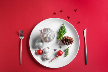 Poster - Christmas Table Setting