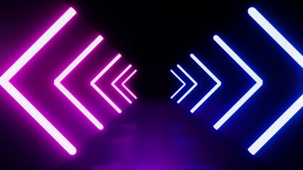 Wall Mural - abstract sci-fi retro style of the 80s. laser neon bright background. design for banners advertising