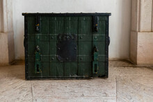 Vintage Old Wooden Sturdy Chest