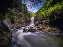 Picolo Waterfall, Lumajang, East Java, Indonesia