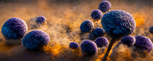 Aspergillus Fumigatus Critical Priority Pathogens Health-threatening Fungi  3d Rendering