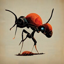 AI-generated Insect For A Poster