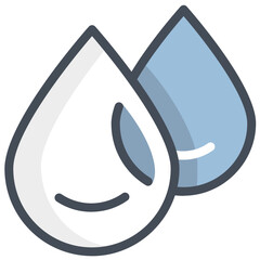 Poster - Drinking water icon vector set. Tap water with glass, bottle and clean water sign symbol illustration.