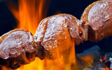 Picanha, traditional Brazilian beef cut