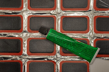 photo of bicycle tire patch set