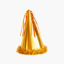Gold Party Hat
