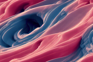 Wall Mural - 3d Seamless pattern inspired by Rolling Smoke