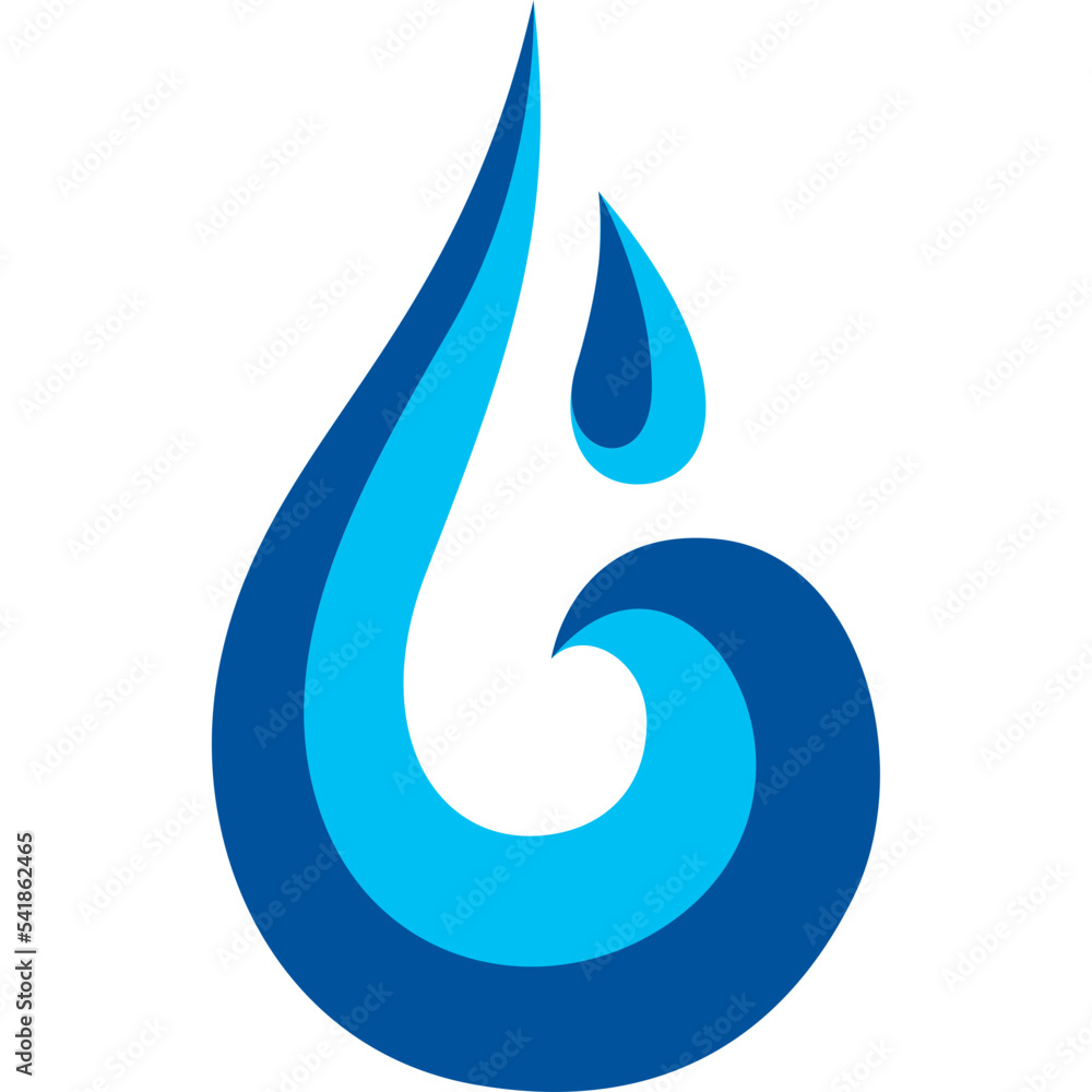 water droplet shape vector clip art Stock Vector | Adobe Stock