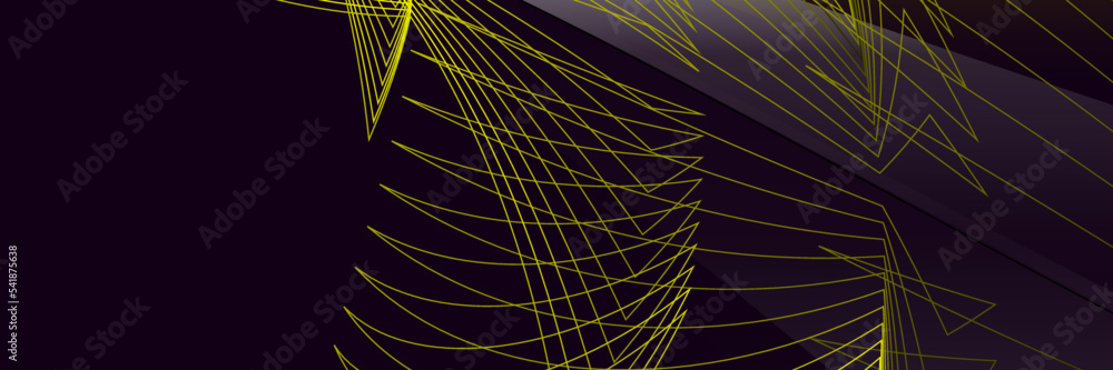Abstract black and yellow background with lines Stock Vector | Adobe Stock
