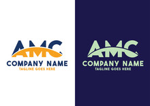 Letter AMC Logo Design Vector Template, AMC Logo