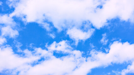 Wall Mural - clouds in the sky close up