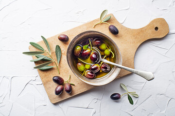 Wall Mural - Olive oil