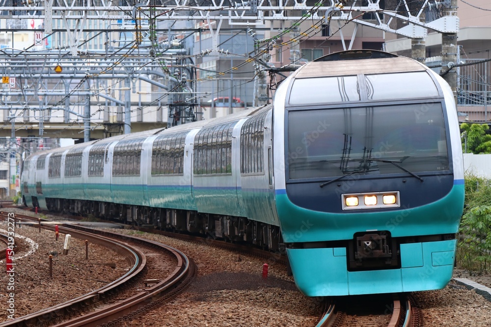 特急電車 251系スーパービュー踊り子 Stock Photo | Adobe Stock
