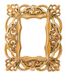 © LiliGraphie - PNG Golden picture frame. Vintage art object