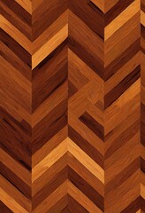 Wall Mural - Floor wood parquet. Flooring wooden seamless pattern. Design laminate. Parquet rectangular tessellation. Floor tile parquetry plank. Hardwood tiles. Rectangles slabs brown wooden. 2d illustrated