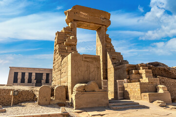 Dendera temple in Luxor, Egypt