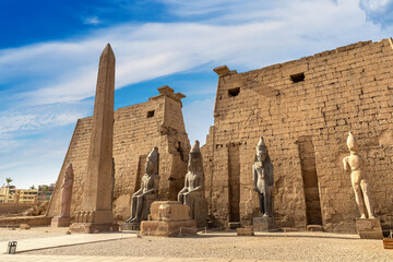 Luxor Temple in Luxor, Egypt