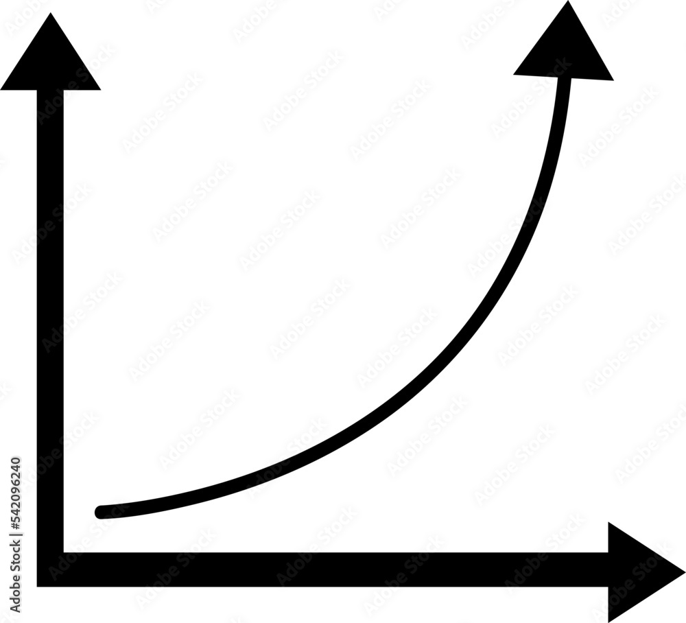 Vector flat chart diagram icon set illustration. Black column with ...
