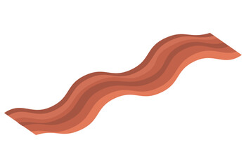 Canvas Print - fresh delicious bacon